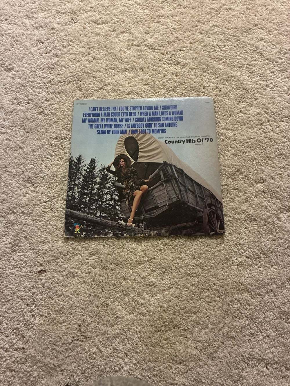 Glenn Walker & The Nashville Country Singers Country Hits Of '70 Volume II Vinyl